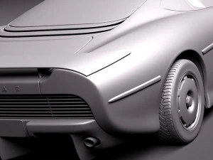 Jaguar XJ220 1992 3D Model
