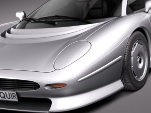 Jaguar XJ220 1992 3D Model