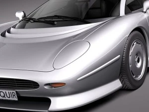 Jaguar XJ220 1992 3D Model