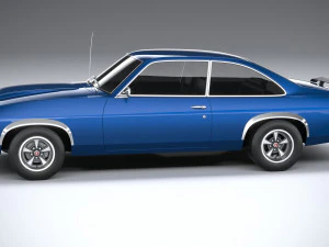 Coup&eacute; gen&eacute;rico 1978 Modelo 3D