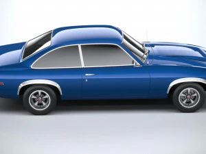Coup&eacute; gen&eacute;rico 1978 Modelo 3D