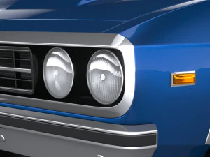 Coup&eacute; gen&eacute;rico 1978 Modelo 3D