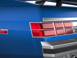 Coup&eacute; gen&eacute;rico 1978 Modelo 3D