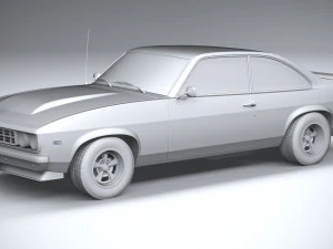 Coup&eacute; gen&eacute;rico 1978 Modelo 3D