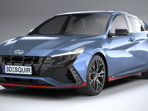 Hyundai Elantra N 2022 Modello 3D