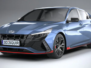 Hyundai Elantra N 2022 3D Model