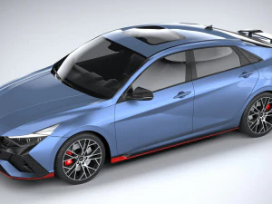 Hyundai Elantra N 2022 3D Model