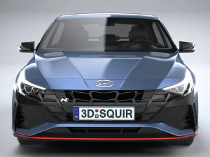 Hyundai Elantra N 2022 3D Model