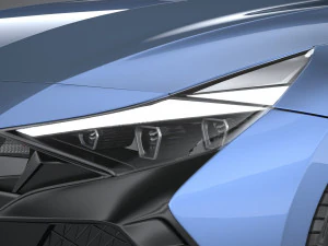 Hyundai Elantra N 2022 3D Model