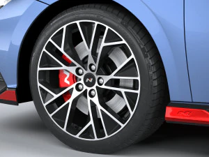 Hyundai Elantra N 2022 3D Model