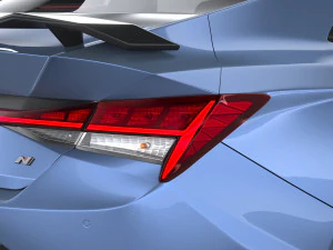 Hyundai Elantra N 2022 3D Model
