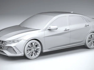 Hyundai Elantra N 2022 3D Model