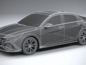 Hyundai Elantra N 2022 3D Model