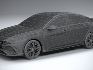 Hyundai Elantra N 2022 Modello 3D