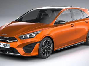 Kia Ceed GT-line 2022 3D Model