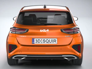Kia Ceed GT-line 2022 3D Model