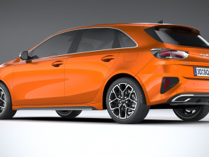 Kia Ceed GT-line 2022 3D Модель
