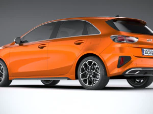 Kia Ceed GT-line 2022 3D Model