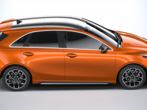 Kia Ceed GT-line 2022 3D Модель