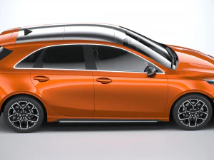 Kia Ceed GT-line 2022 3D Model