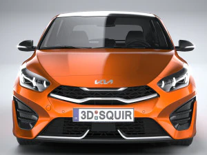 Kia Ceed GT-line 2022 3D Model