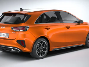 Kia Ceed GT-line 2022 3D Model
