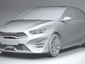 Kia Ceed GT-line 2022 3D Model