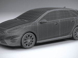 Kia Ceed GT-line 2022 3D Модель