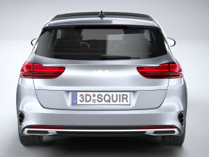 Kia Ceed SW Phev 2021 3D Model