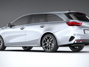 Kia Ceed SW Phev 2021 Modelo 3D