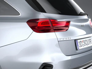Kia Ceed SW Phev 2021 3D Model