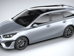 Kia Ceed SW Phev 2021 Modelo 3D