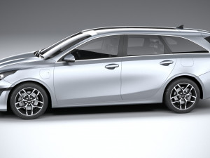 Kia Ceed SW Phev 2021 Modelo 3D