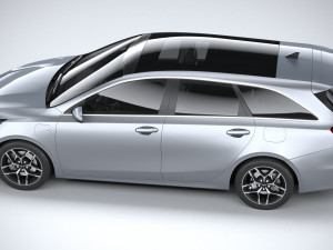 Kia Ceed SW Phev 2021 Modelo 3D