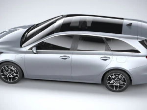 Kia Ceed SW Phev 2021 3D Model