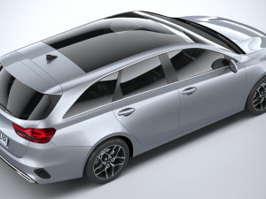Kia Ceed SW Phev 2021 Modelo 3D