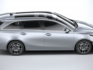 Kia Ceed SW Phev 2021 Modelo 3D