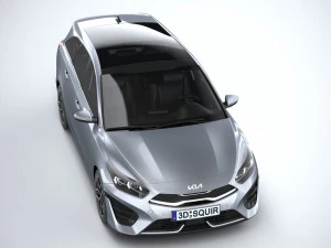 Kia Ceed SW Phev 2021 3D Model