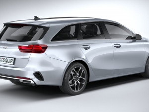 Kia Ceed SW Phev 2021 Modelo 3D