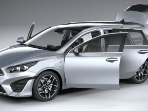 Kia Ceed SW Phev 2021 Modelo 3D