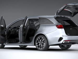 Kia Ceed SW Phev 2021 Modelo 3D