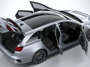 Kia Ceed SW Phev 2021 3D Model