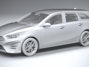 Kia Ceed SW Phev 2021 Modelo 3D