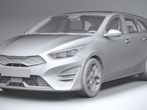 Kia Ceed SW Phev 2021 Modelo 3D