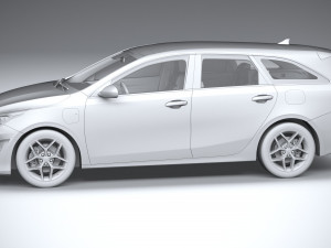 Kia Ceed SW Phev 2021 Modelo 3D