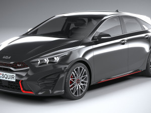 Kia Proceed GT 2022 3D Модель