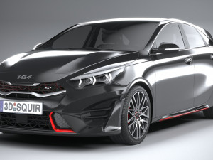 Kia Proceed GT 2022 3D Модель