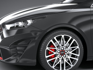 Kia Proceed GT 2022 3D Модель