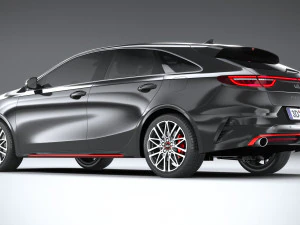 Kia Proceed GT 2022 Modèle 3D