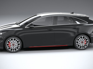 Kia Proceed GT 2022 3D Модель